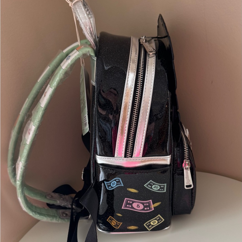 Loungefly Hasbro Monopoly 90th Anniversary Pennybags Cosplay Mini Backpack - Picture 5 of 11